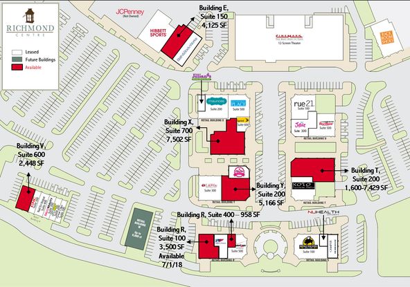 Richmond Centre: Barnes Mill Road & I-75, Richmond, KY 40475